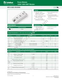 MG12100S-BN2MM Datasheet Cover