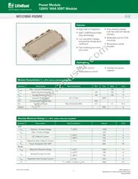 MG12100W-XN2MM Datasheet Cover