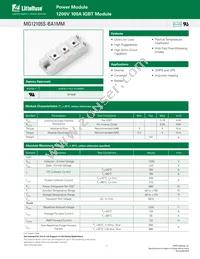 MG12105S-BA1MM Datasheet Cover