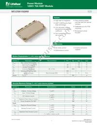 MG1275W-XN2MM Datasheet Cover