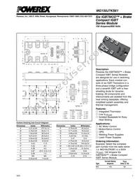 MG150J7KS61 Datasheet Cover