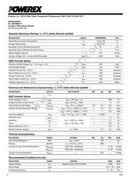 MG200J6ES61 Datasheet Page 2