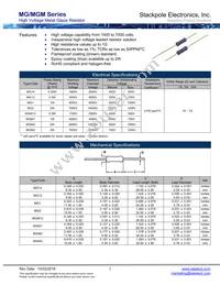 MG2FT300M Datasheet Cover