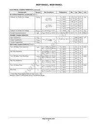 MGB15N40CLT4 Datasheet Page 3