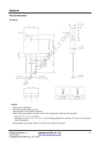 MGD623N Datasheet Page 11