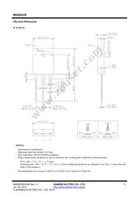 MGD623S Datasheet Page 11