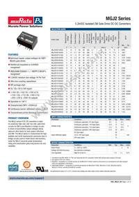 MGJ2D121509SC Datasheet Cover