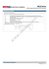 MGJ2D121509SC Datasheet Page 5