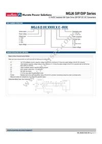 MGJ6D052005SC Datasheet Page 6