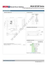 MGJ6D052005SC Datasheet Page 15
