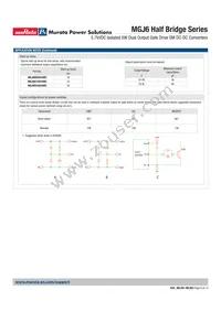 MGJ6D05H24MC-R13 Datasheet Page 6