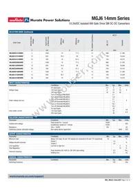 MGJ6D242005WMC-R13 Datasheet Page 2