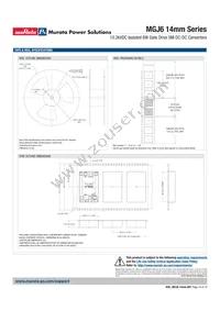 MGJ6D242005WMC-R13 Datasheet Page 14