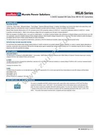 MGJ6T05150505MC-R7 Datasheet Page 4