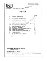 MGLS-24064-C-HV-G-LED3G Datasheet Page 3