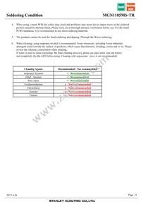 MGN1105MS-TR Datasheet Page 9