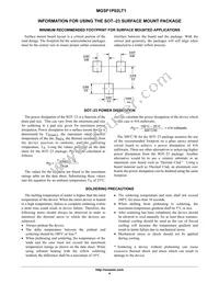MGSF1P02LT1 Datasheet Page 4