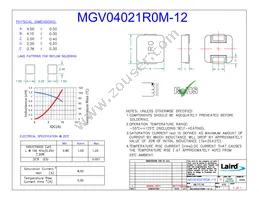 MGV04021R0M-12 Cover