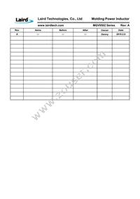MGV0502R10N-10 Datasheet Page 2