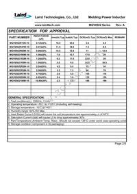 MGV0502R10N-10 Datasheet Page 4