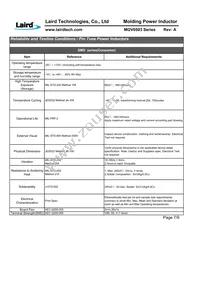 MGV0503330M-10 Datasheet Page 9