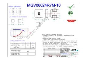 MGV06024R7M-10 Cover