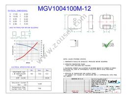 MGV1004100M-12 Cover
