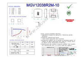 MGV12038R2M-10 Cover