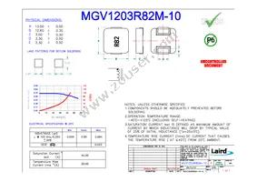 MGV1203R82M-10 Cover