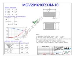 MGV201610R33M-10 Cover