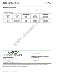 MH005CL Datasheet Page 16