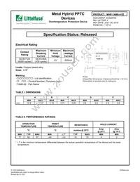 MHP-TAM6-9-82 Datasheet Cover