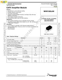 MHW1303LAN Datasheet Cover