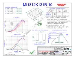 MI1812K121R-10 Datasheet Cover
