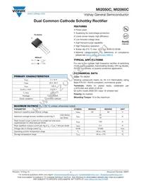 MI2060C-E3/4W Datasheet Cover