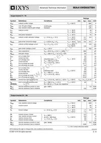MIAA10WB600TMH Datasheet Page 2