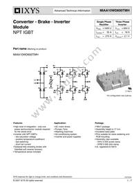 MIAA10WD600TMH Datasheet Cover