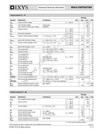 MIAA10WF600TMH Datasheet Page 2