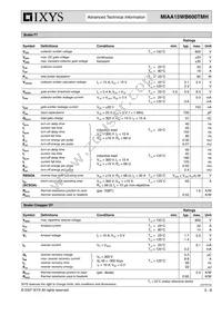 MIAA15WB600TMH Datasheet Page 3