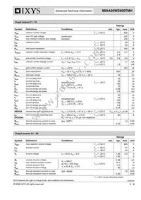 MIAA20WE600TMH Datasheet Page 2