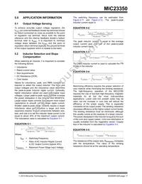 MIC23350YFT-TR Datasheet Page 17