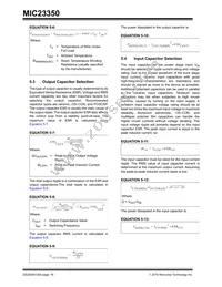 MIC23350YFT-TR Datasheet Page 18