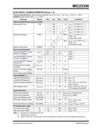 MIC23356-HAYFT-TR Datasheet Page 7