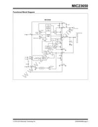 MIC23650YFT-TR Datasheet Page 3