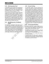 MIC23650YFT-TR Datasheet Page 16
