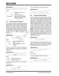 MIC23650YFT-TR Datasheet Page 18