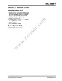 MIC23650YFT-TR Datasheet Page 23