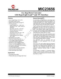 MIC23656-SAYFT-TR Datasheet Cover