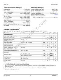 MIC26903-ZAYJL-TR Datasheet Page 4