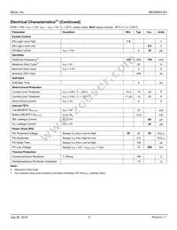 MIC26903-ZAYJL-TR Datasheet Page 5